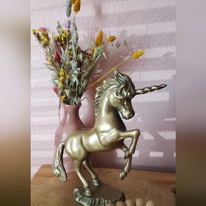 Solid Brass Unicorn